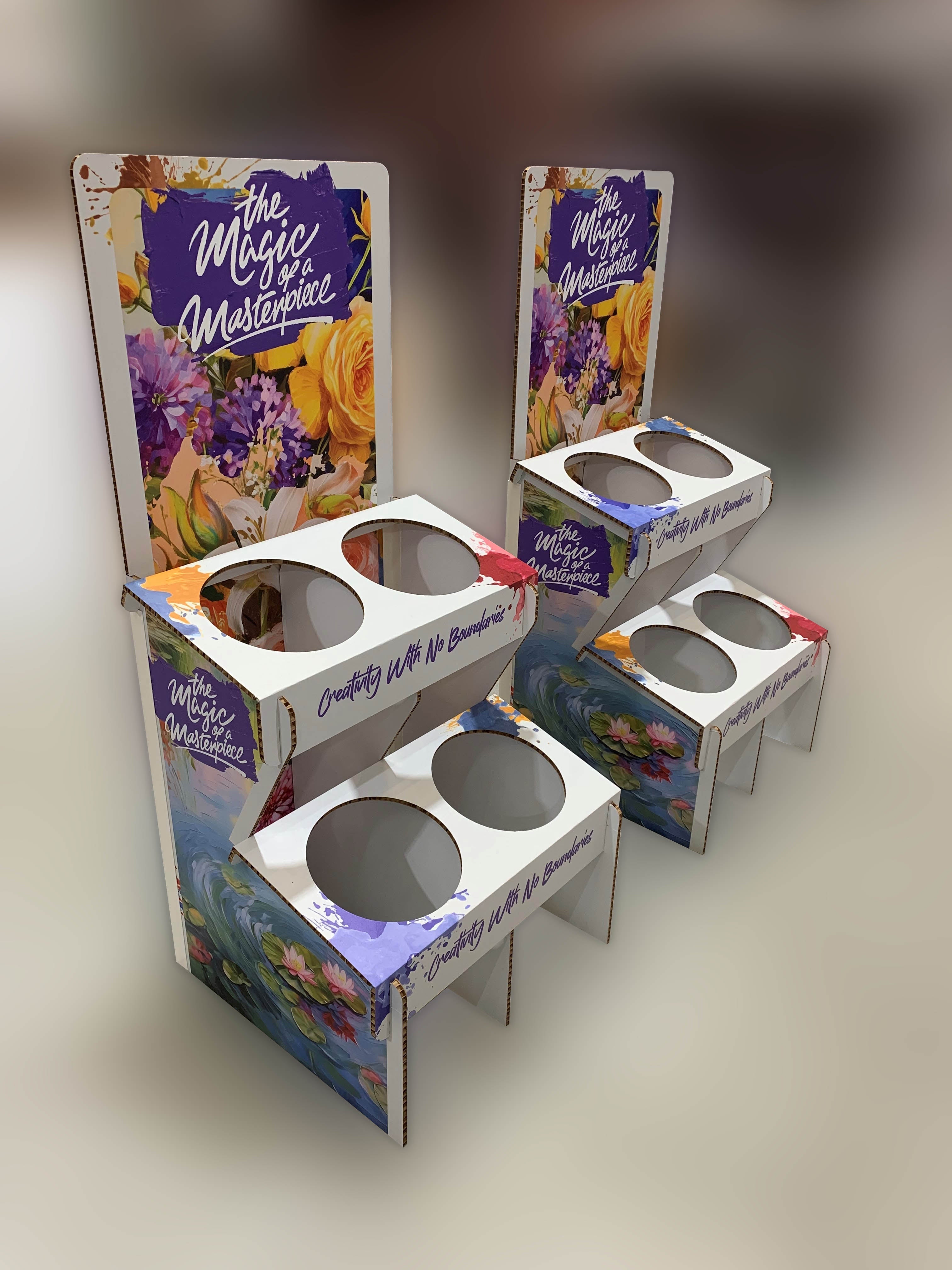 THE ELITE FLOWER - SUSTAINABLE P.O.P DISPLAY