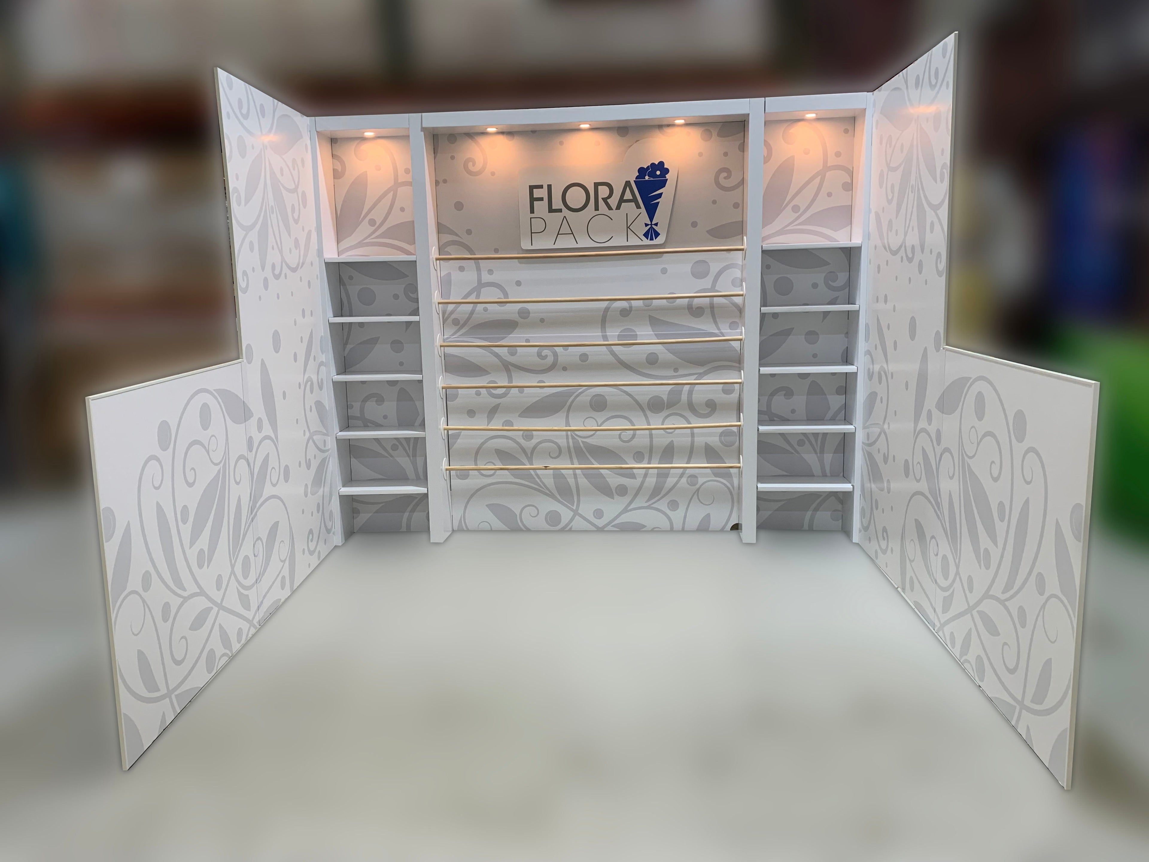 FLORA PACK - SUSTAINABLE TRADE SHOW BOOTH